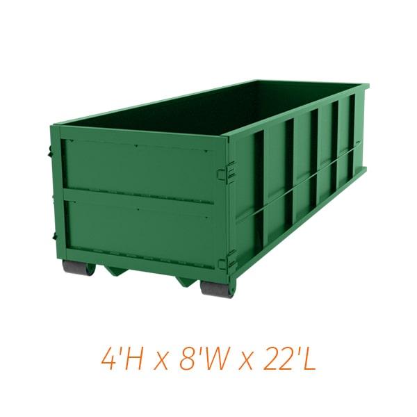 the cost of renting a twenty yard dumpster varies depending on your location, rental period, and other factors. please contact us for a customized quote